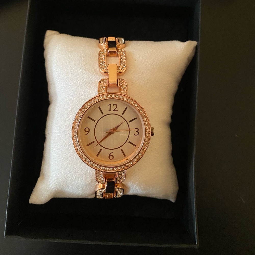 Rose Gold Jewelry Watch